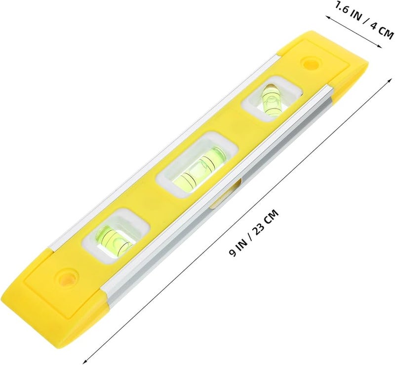 Aluminum Alloy Magnetic Mini Bubble Level High Precision Portable Leveling Tool - Image 2